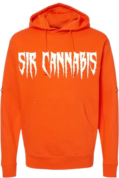 Sir Cannabis Horror Font Hoodie!