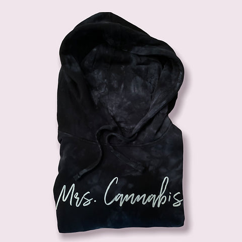 Mrs.Cannabis Tie Dye Hoodies