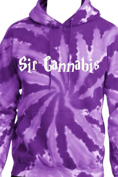 Sir Cannabis HP Font High Fashion Tie dye hoodies!