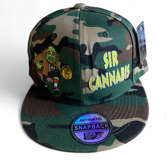 Sir Cannabis Dabsketball SnapBack Hats!