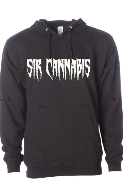 Sir Cannabis Horror Font Hoodie!