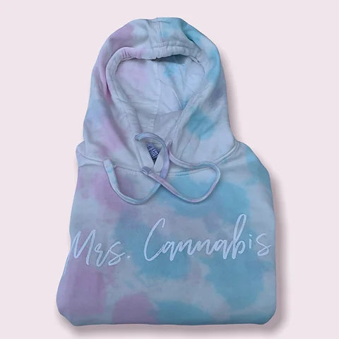 Mrs.Cannabis Tie Dye Hoodies