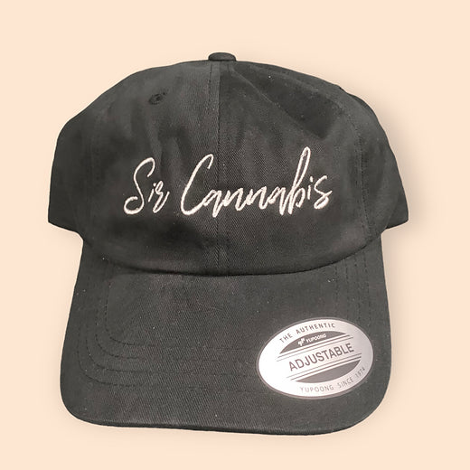 Sir Cannabis Font Dad Hat