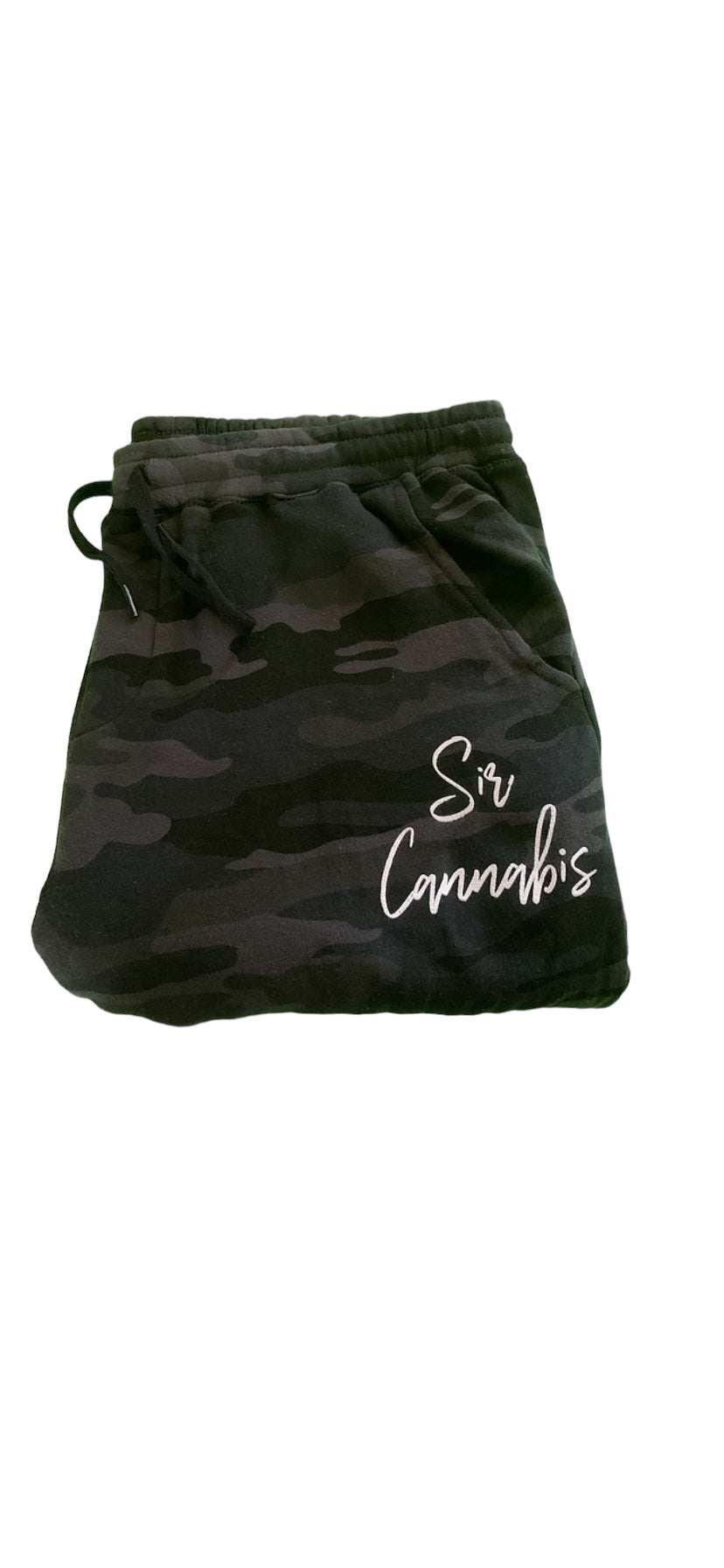 Sir Cannabis Font Jogger Pants