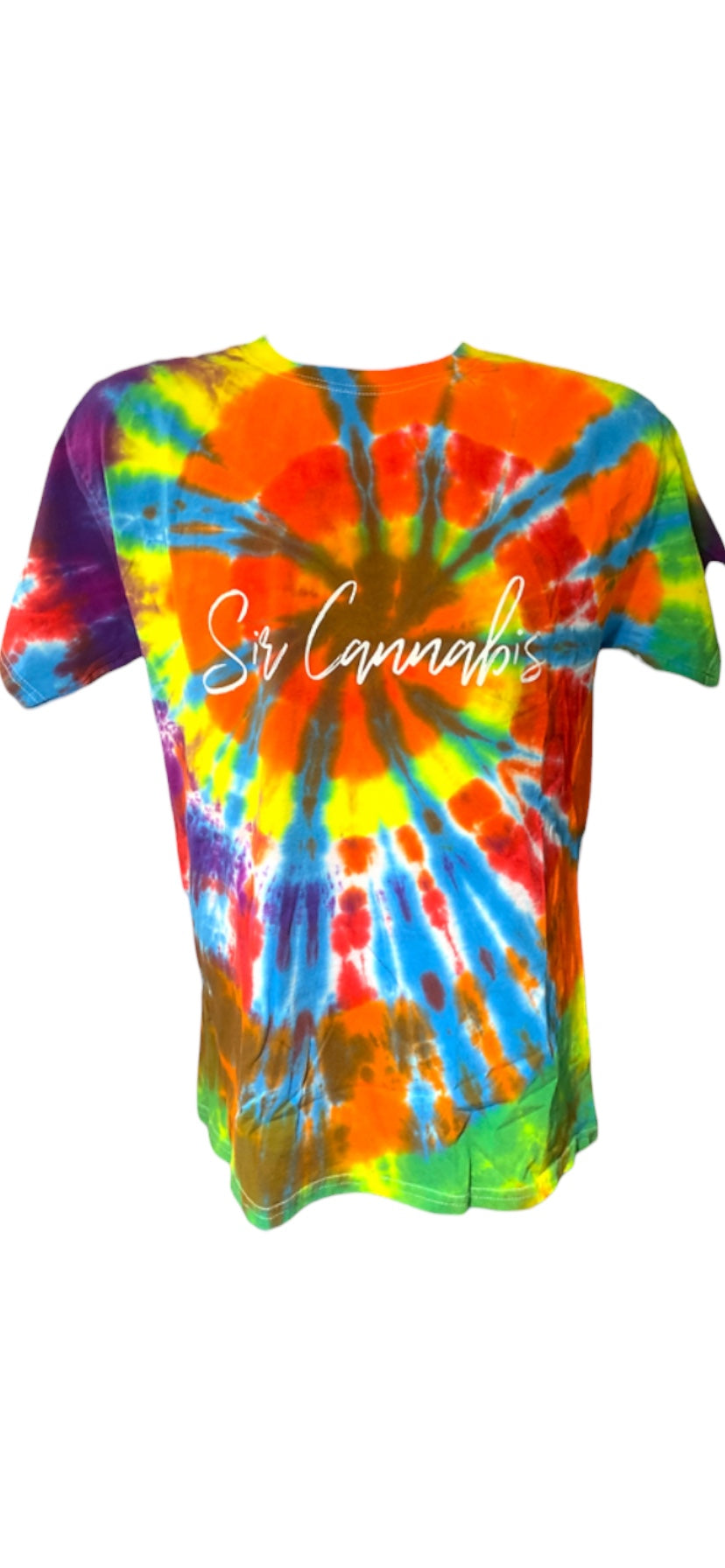 Sir Cannabis Font Tie Dye Tees