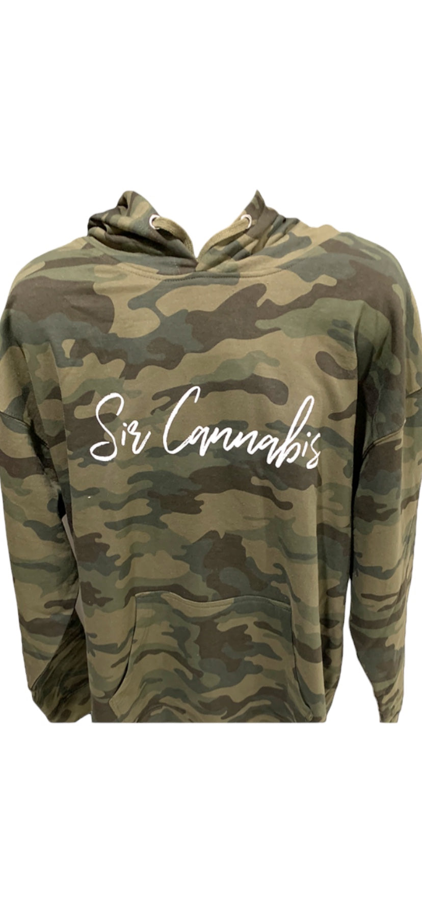 Sir Cannabis Font Hoodies