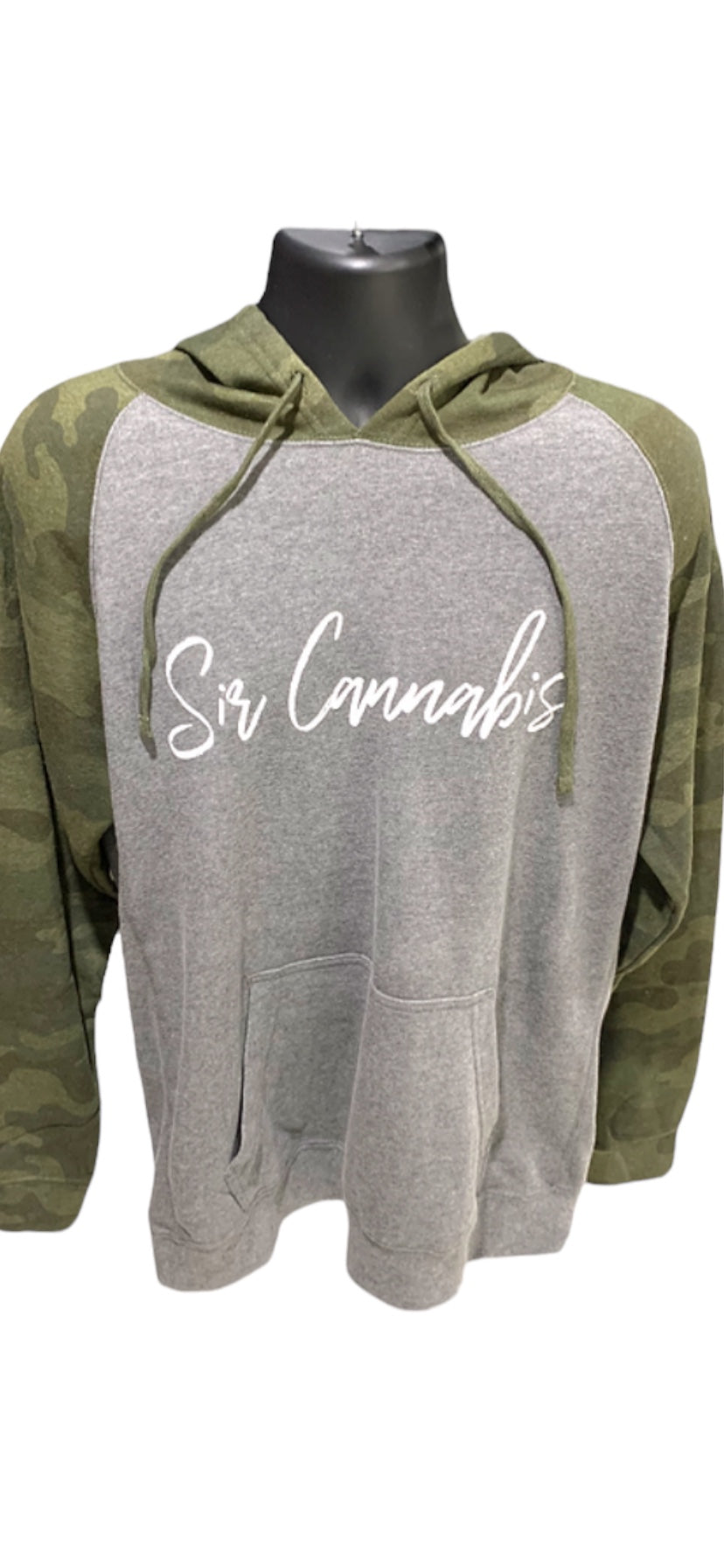 Sir Cannabis Font Hoodies