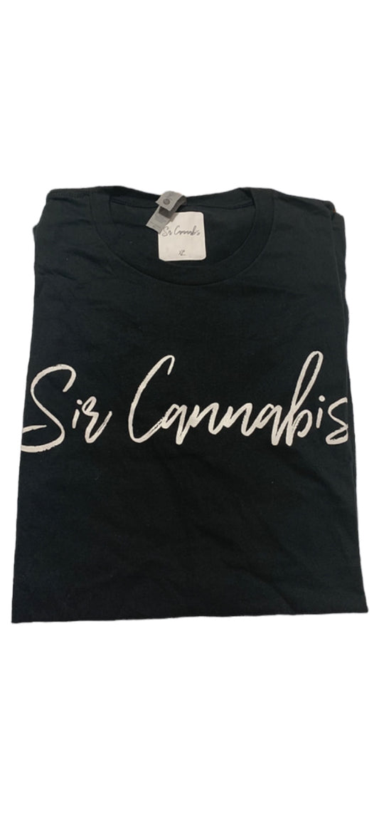 Sir Cannabis Font Long Sleeve Tees