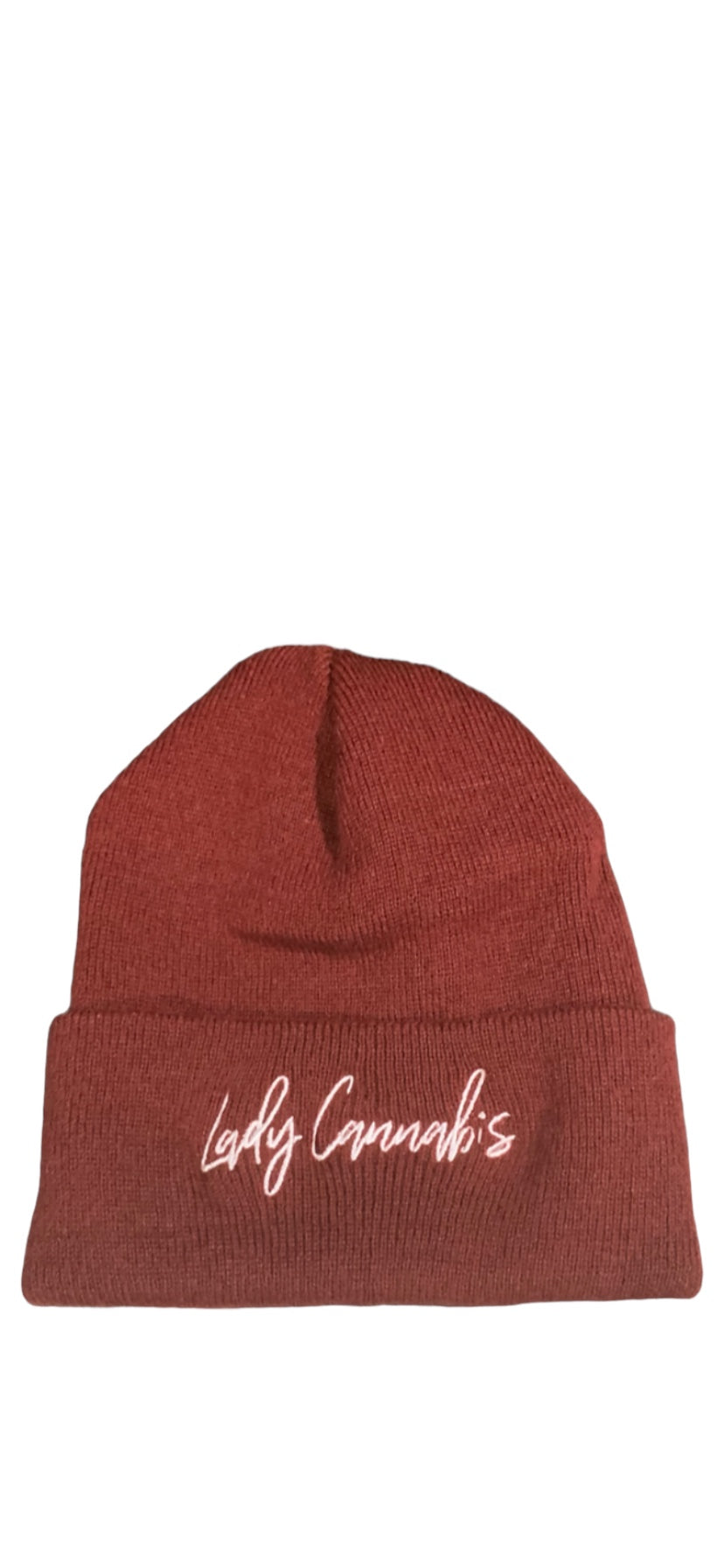 Ladies Lady Cannabis Beanie With Or Without Pom