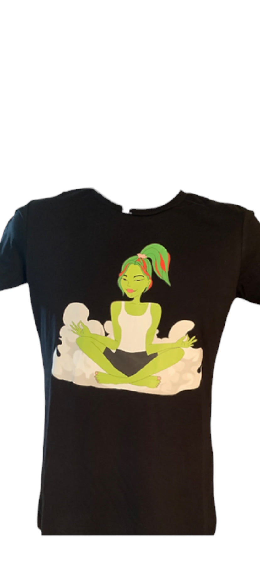 Lady Cannabis Yoga Tee