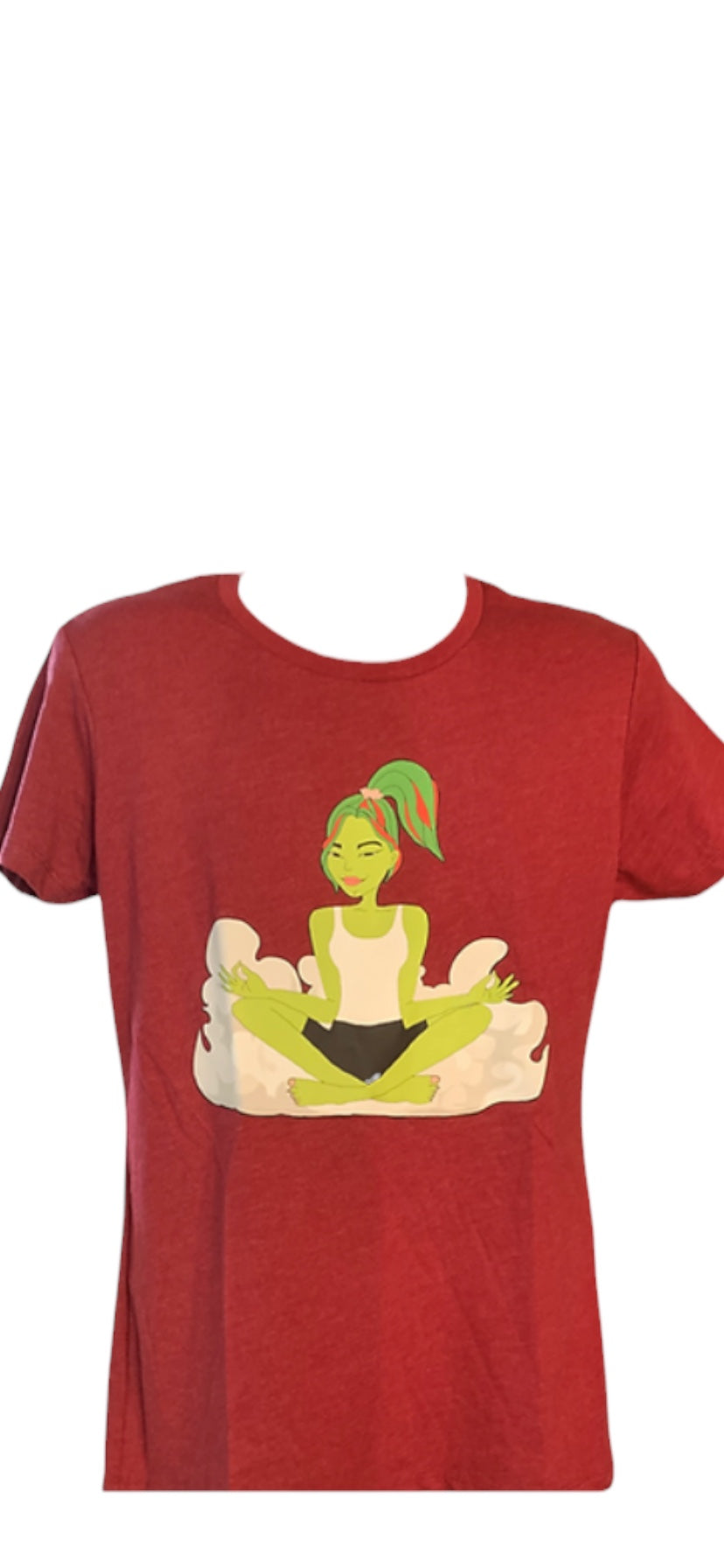 Lady Cannabis Yoga Tee