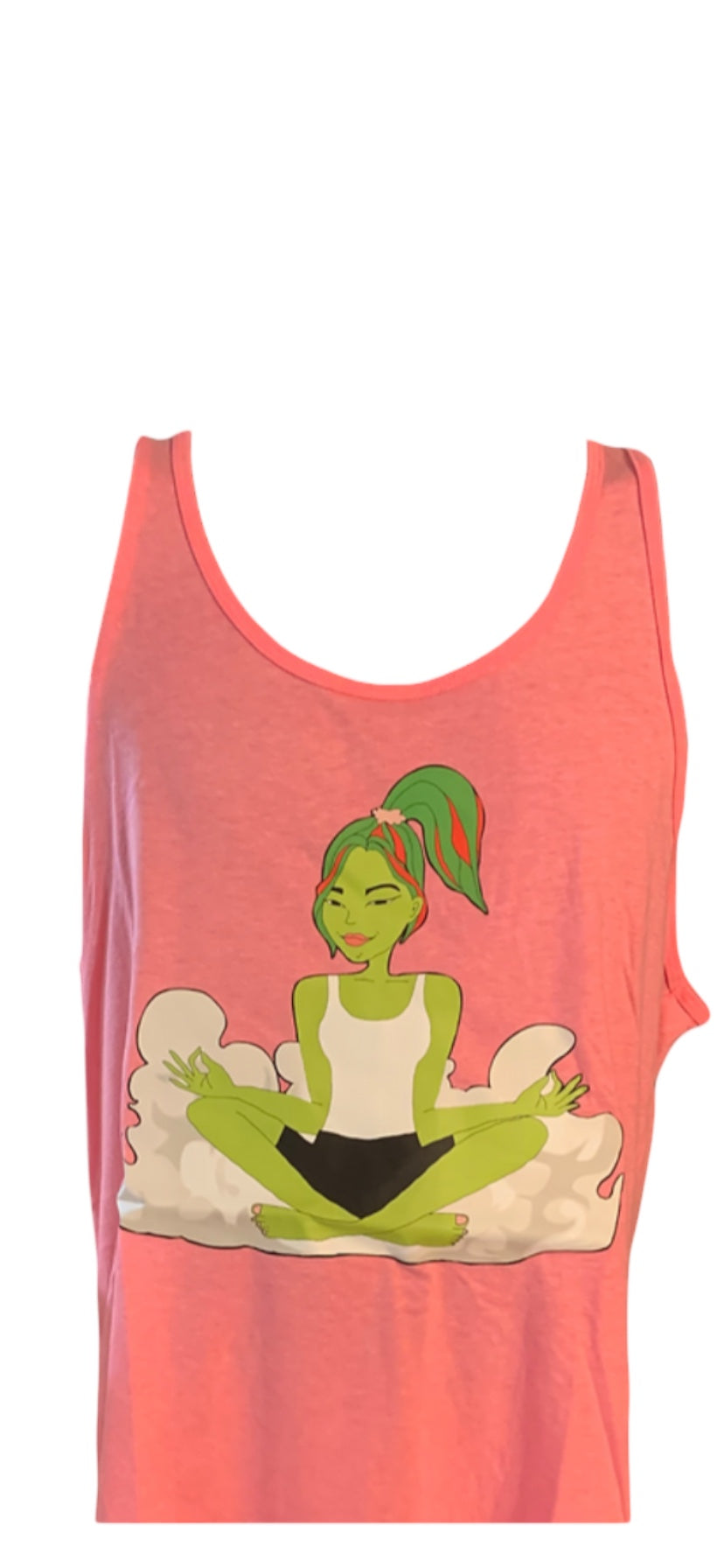 Lady Cannabis Yoga Tank Tops