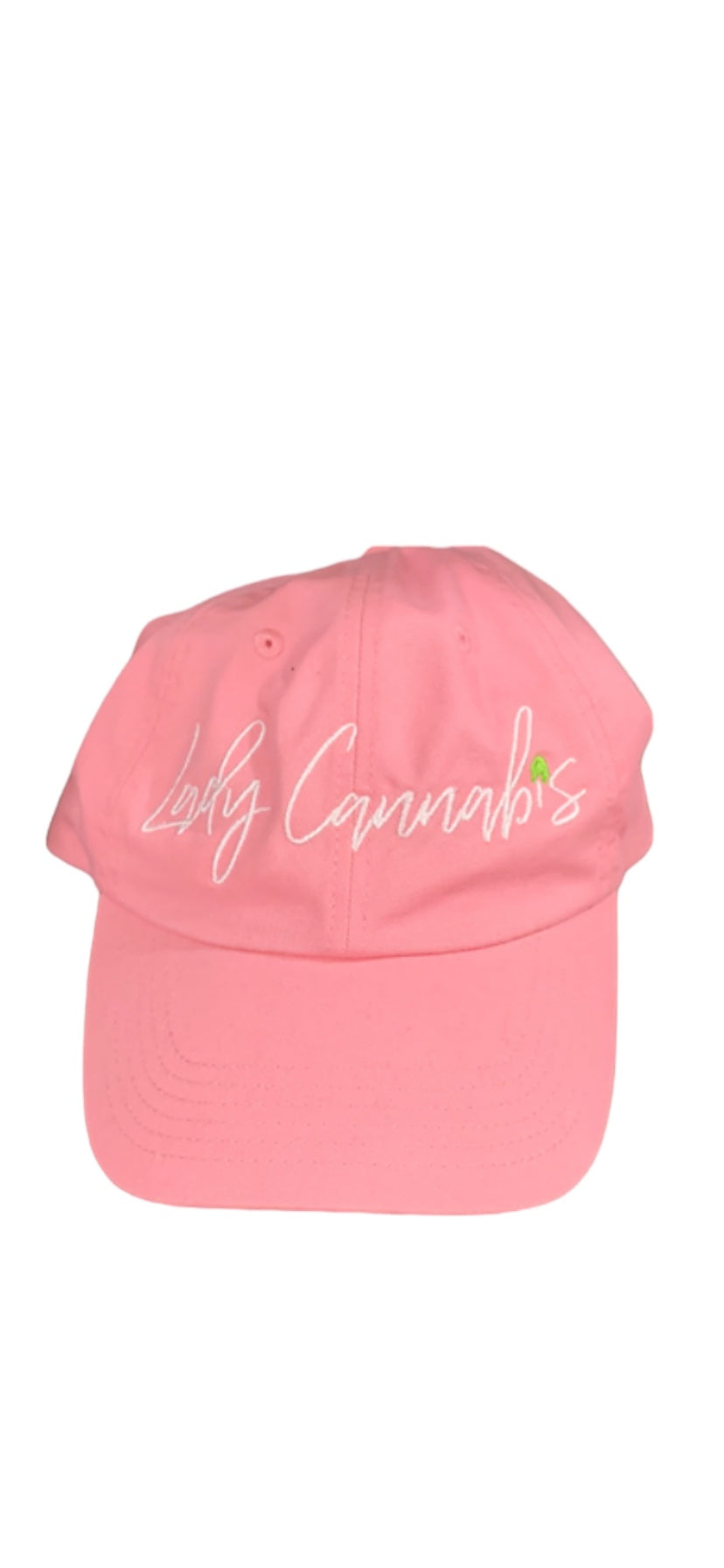 Lady Cannabis Adjustable Strap Dad Hats