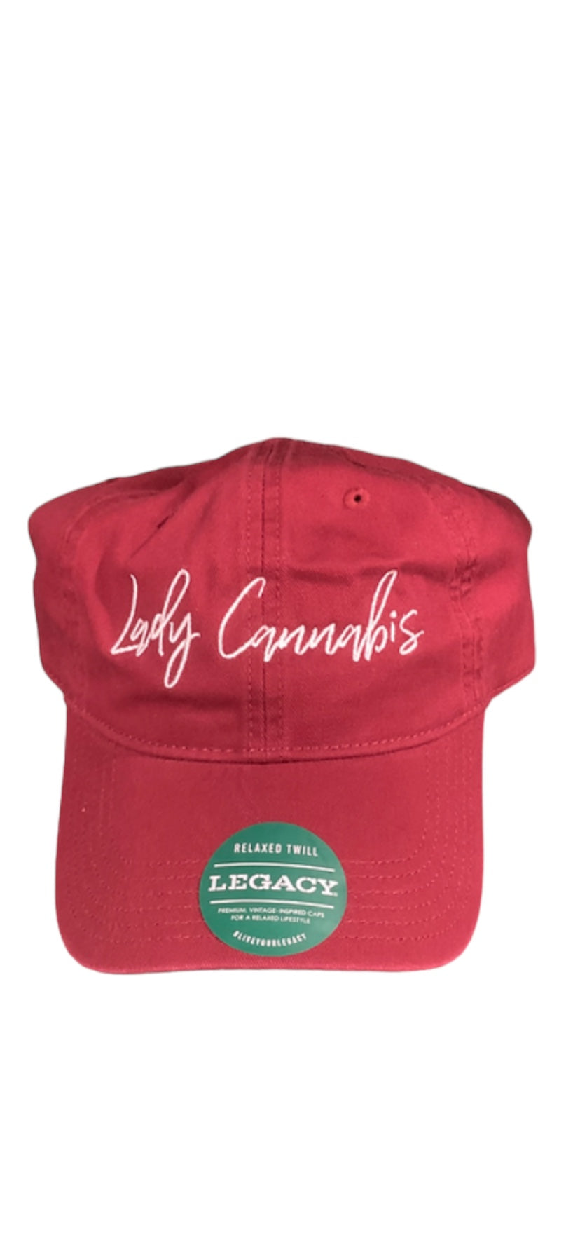 Lady Cannabis Adjustable Strap Dad Hats