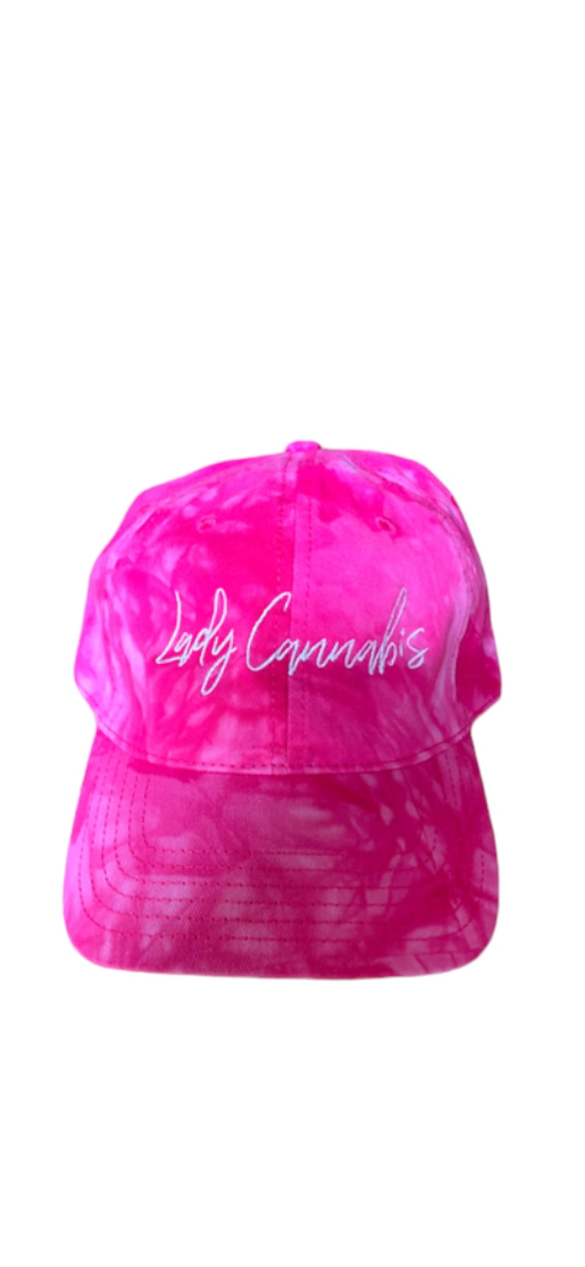 Lady Cannabis Adjustable Strap Dad Hats