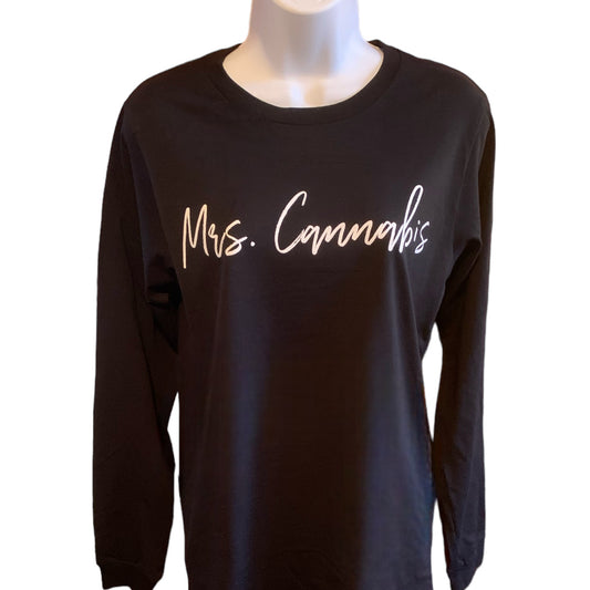 Mrs Cannabis Crewneck Sweaters