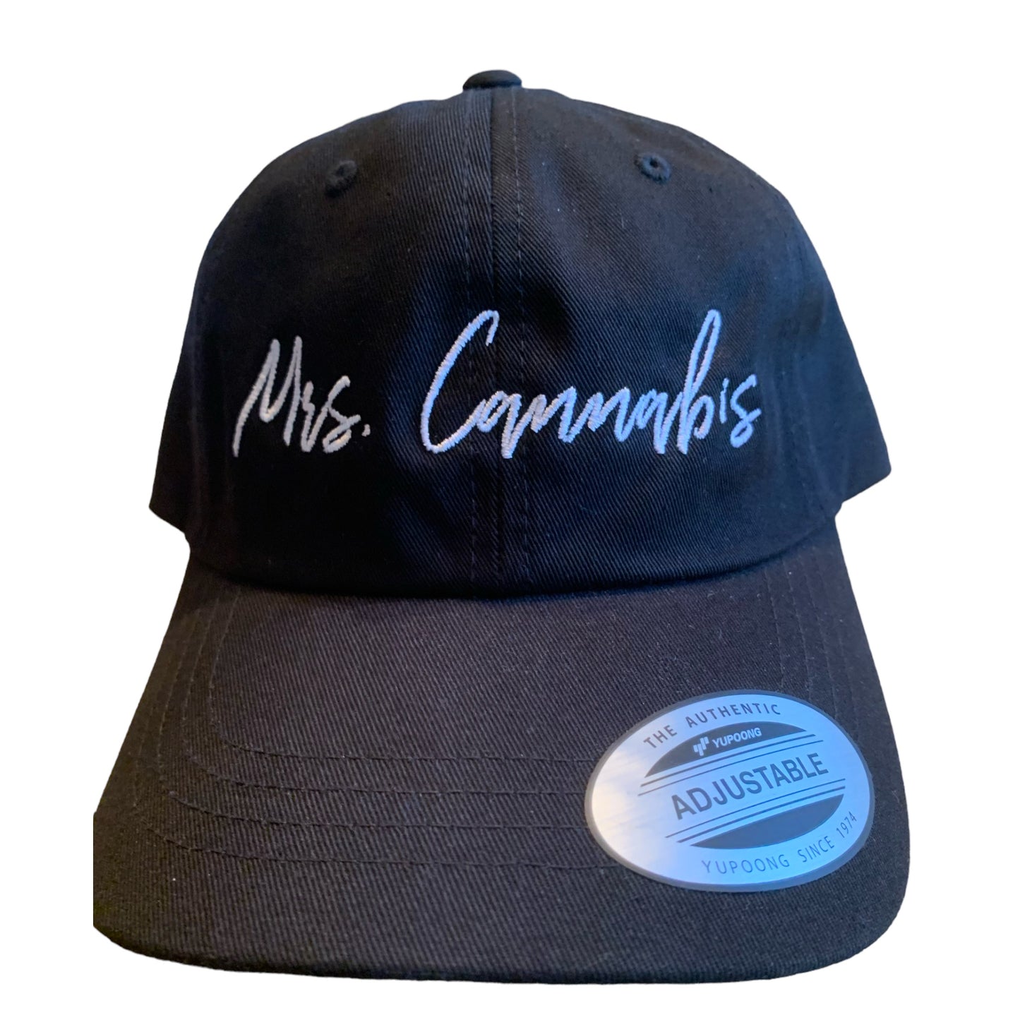 Mrs.Cannabis Adjustable Dad hats!