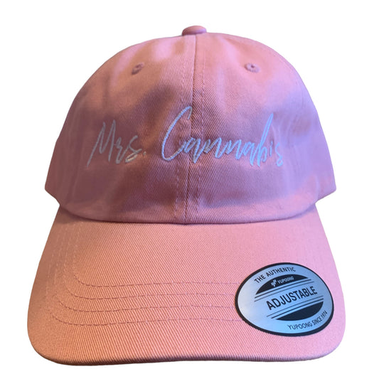 Mrs.Cannabis Adjustable Dad hats!