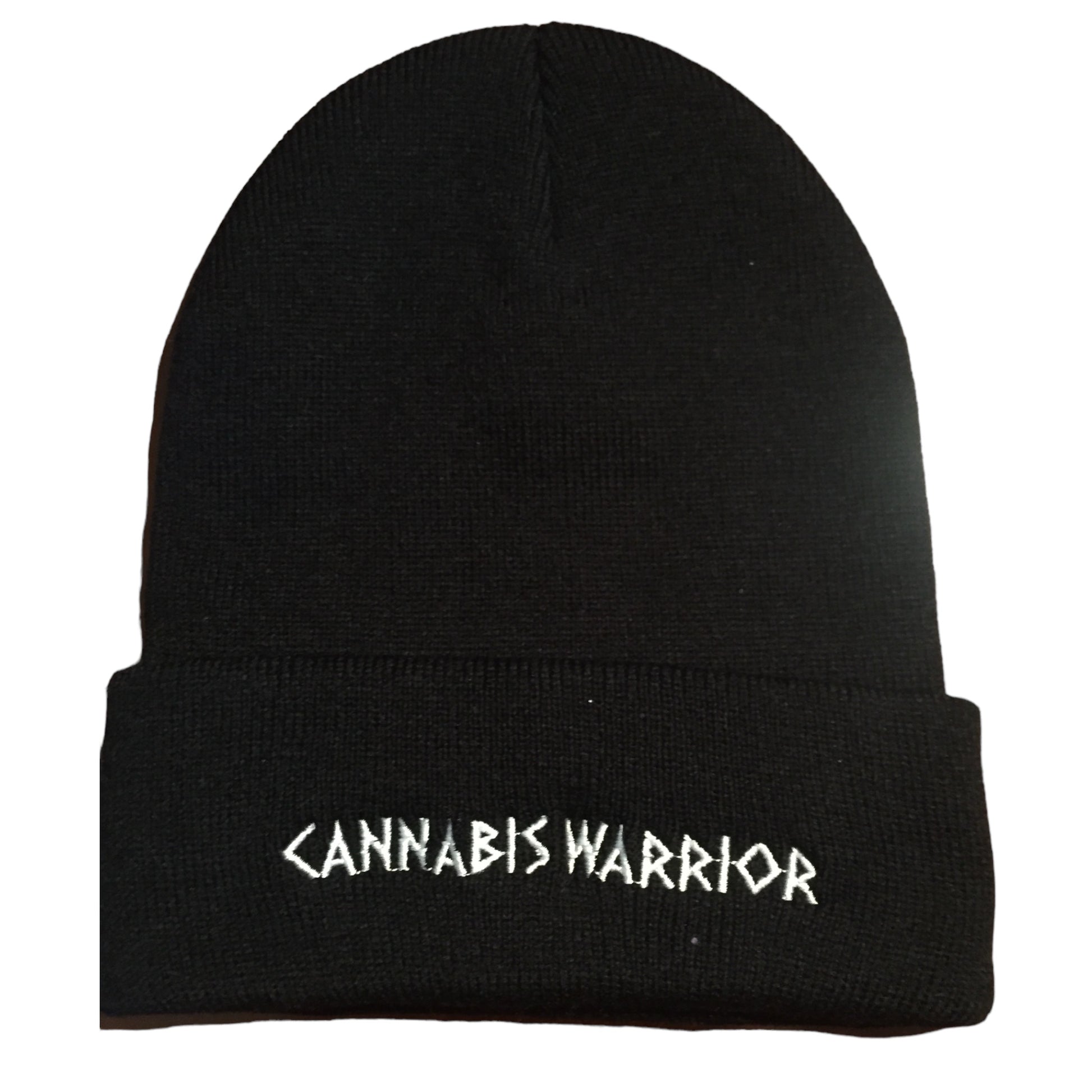 Cannabis Warrior Beanie | Printed Beanie | Sir & Lady Cannabis Apparel